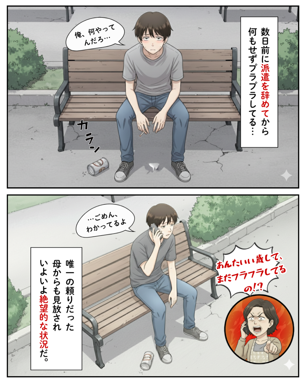 ネカフェ暮らし